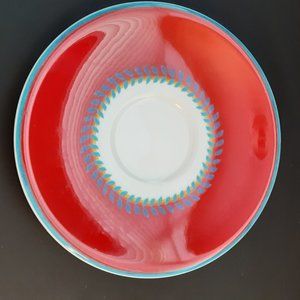 8" SAUCER PLUMS VISTA ALEGRE PORTUGAL FRUIT FANTASY